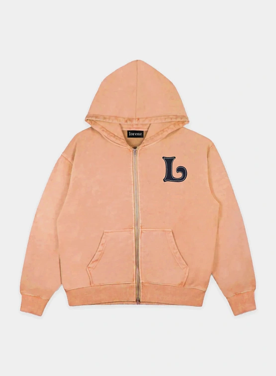 Зип-худи lorenz El Appliqué Orange