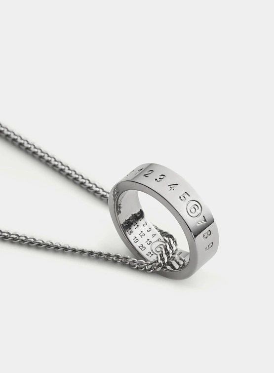 Ожерелье MM6 Maison Margiela Numeric Pendant