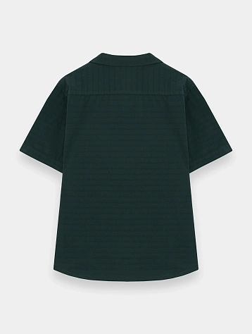 Рубашка RANRA Sun Stripy Cotton S/S Kombu Green