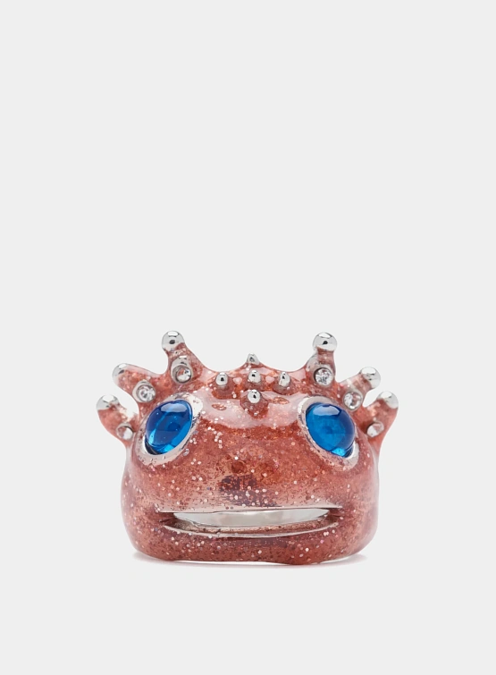 Кольцо Collina Strada Axoltl Rose Glitter