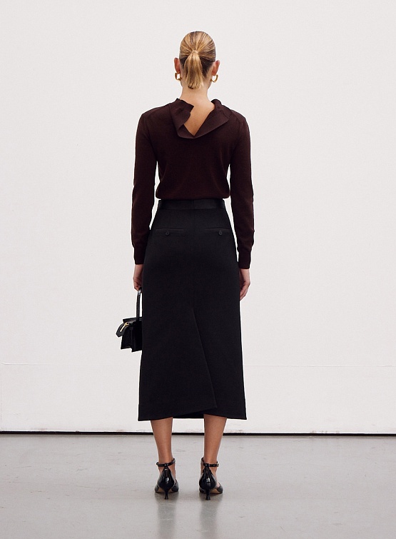 Женская юбка Recto Tailored Long Skirt Black