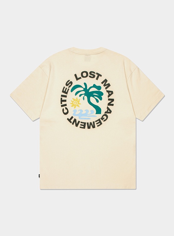 Футболка LMC Vacation Tee Cream