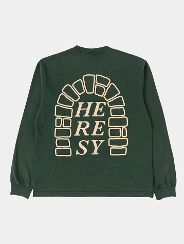 Лонгслив Heresy Arch Dark Green