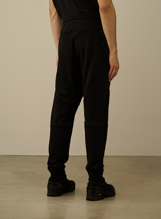 Брюки C.P. Company Diagonal Raised Fleece Lens Black