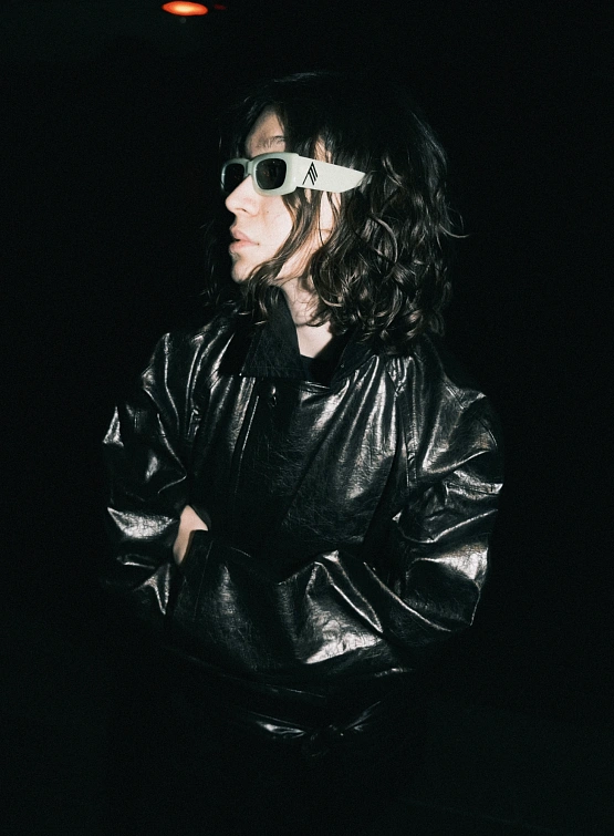 Очки THE ATTICO x Linda Farrow Mini Marfa Acid Green