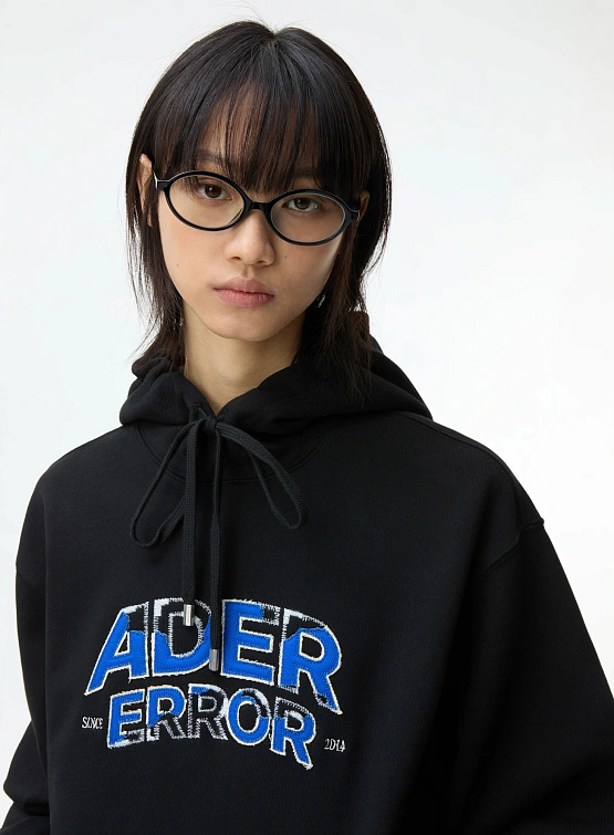 Худи ADERERROR Edca Product. 39 Black