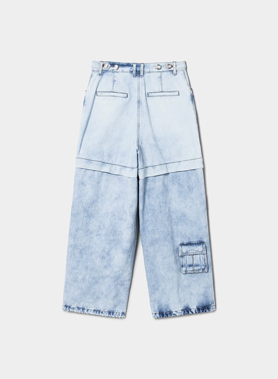 Женские джинсы JUUN.J Two-Way Multi-Cargo Denim Sky Blue