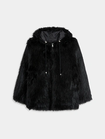 Женская шуба OPEN YY Reversible Faux Fur Black
