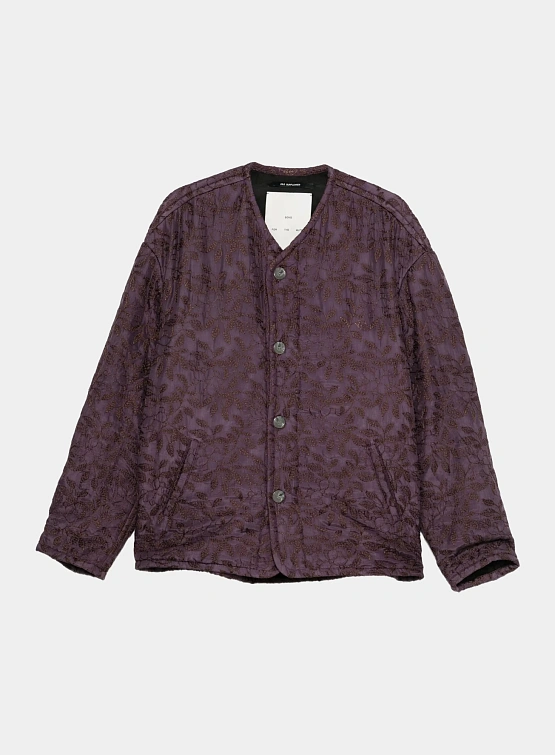 Стеганая куртка Song for the Mute Unisex Oversized Liner Purple