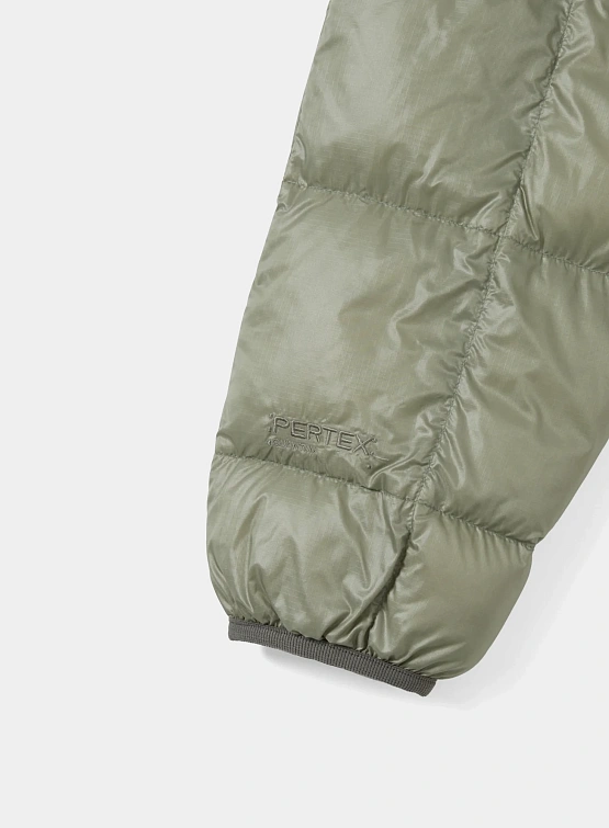 Пуховик thisisneverthat Pertex Light Down Dark Sage