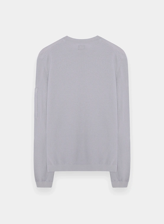 Свитшот C.P. Company Cotton Crepe Knit Drizzle Grey