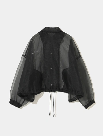 Женская блузка UNDERCOVER Organdy Coach Jacket Black