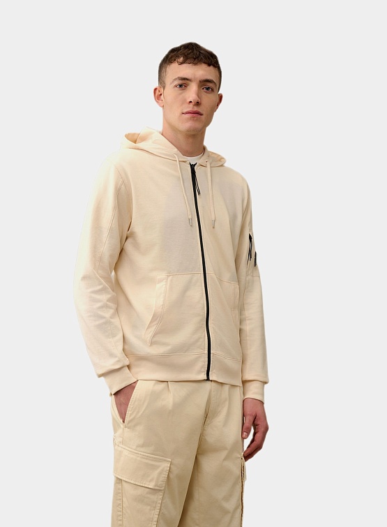 Зип-худи C.P. Company Light Fleece Zipped Hoodie Pistachio