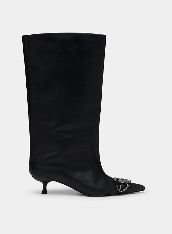 Женские сапоги Diesel D-Venus 40 Kb Tube Black