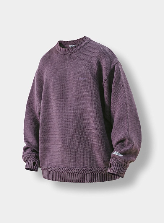 Свитер ANGLAN Round Heavy Sweater Indi Pink
