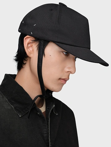 Кепка Maison Margiela Riding Cap Black