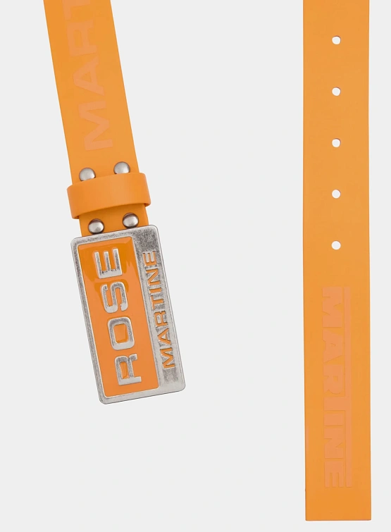 Ремень Martine Rose Rubber Tyre Orange