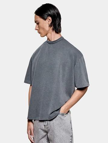 Футболка MKI MIYUKI ZOKU 220 Gsm Slub Pigment Black