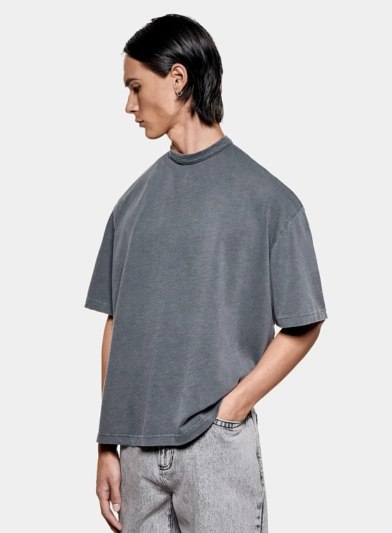 Футболка MKI MIYUKI ZOKU 220 Gsm Slub Pigment Black