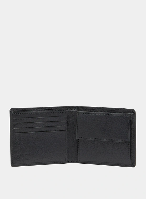 Кошелек Diesel Hissu Evo Bi Fold Coins Black