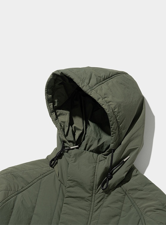 Парка Uniform Bridge Quilting Hooded Parka Olive