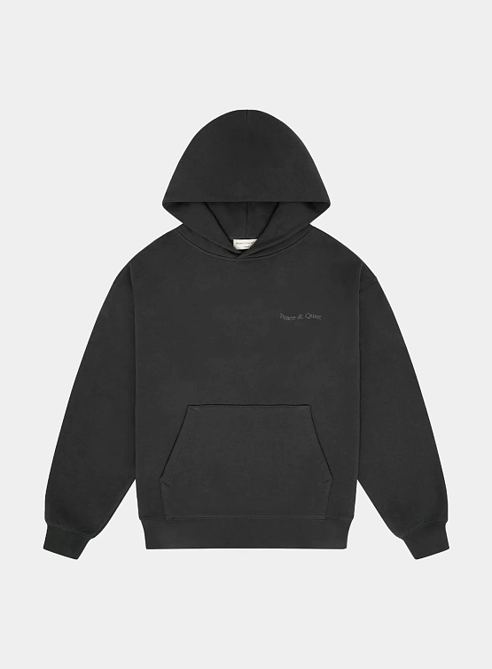 Худи MUSEUM OF PEACE & QUIET Wordmark Black