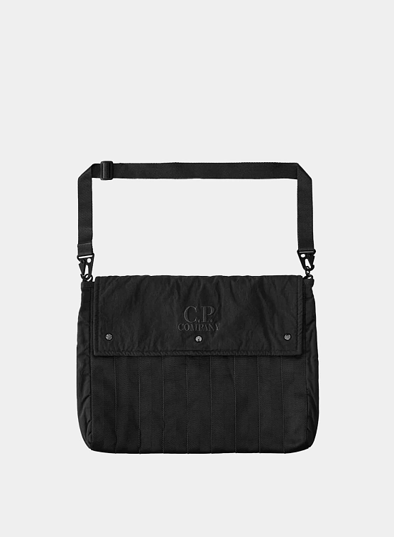 Сумка C.P. Company Herringbone Shoulder Black