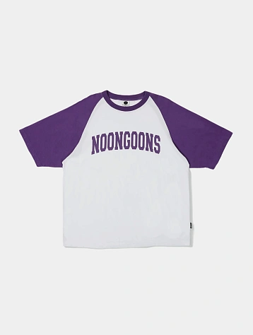 Футболка Noon Goons Gametime Raglan White/Purple