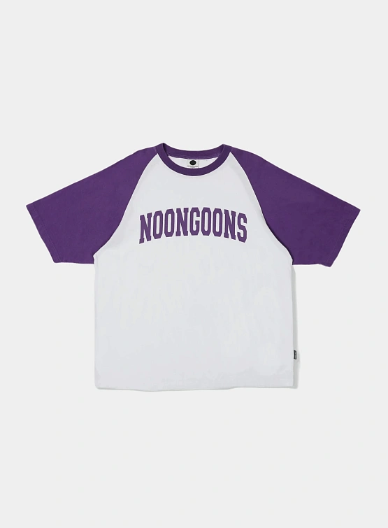 Футболка Noon Goons Gametime Raglan White/Purple