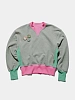Свитшот Siniy Vsadnik Happy Sweatshirt Melange/Pink/Tiffany