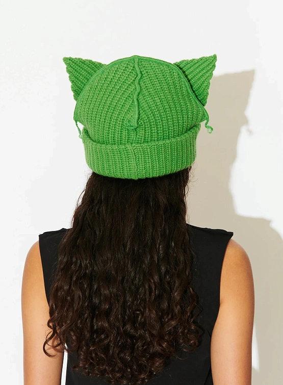 Шапка Charles Jeffrey Loverboy Chunky Ears Green