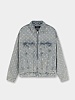 Куртка Represent Clo Monogram Denim Jacket Stone Wash