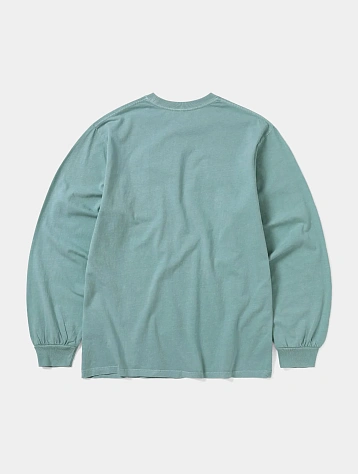 Лонгслив thisisneverthat That Pocket L/S Tee Light Teal