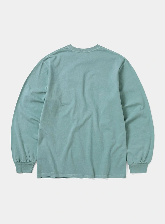 Лонгслив thisisneverthat That Pocket L/S Tee Light Teal