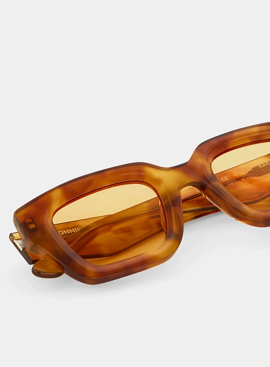 Очки Bonnie Clyde Karate Tortoise & Orange Lens