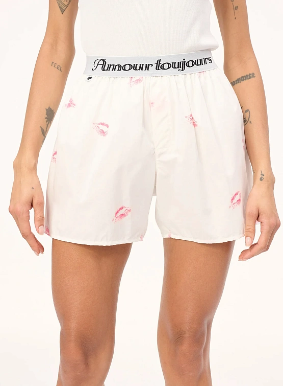 Боксеры Carne Bollente Read My Lips White