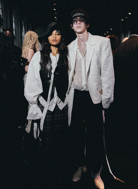 Гости показа Ann Demeulemeester SS’26