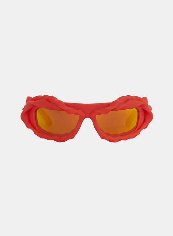 Очки Ottolinger Twisted Sunglasses Red/Orange
