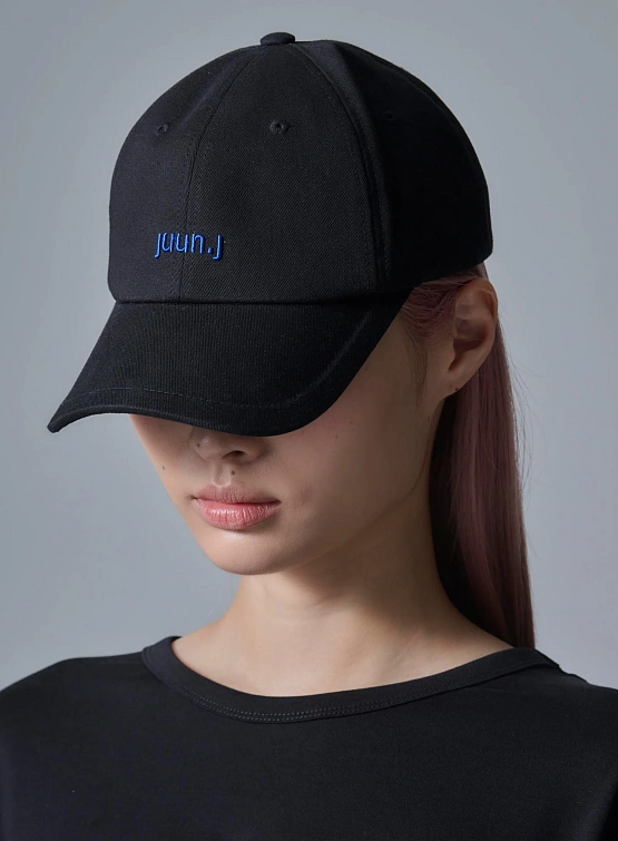 Кепка JUUN.J Cotton Ball Cap Black