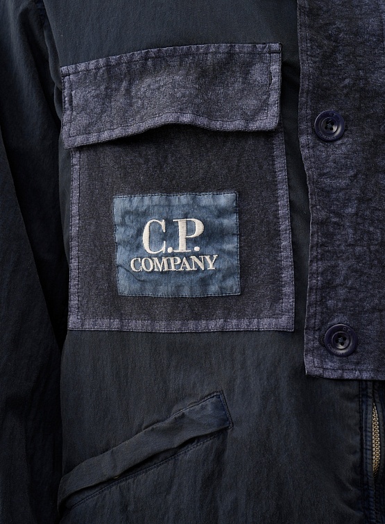 Куртка C.P. Company 50 Fili Gum Hooded Jacket Mood Indigo