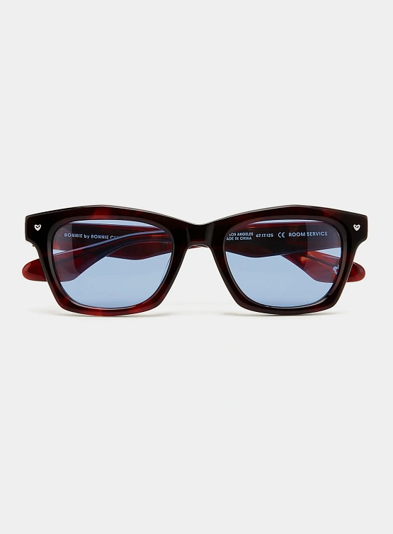 Очки Bonnie Clyde Room Service Red Tortoise & Blue Tint
