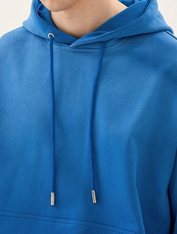 Худи System Studios Oversize Drawstring Hood Blue