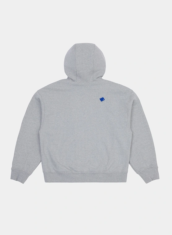 Зип-худи ADERERROR Sig BL Tag Hoodie Zip-Up 02 Grey