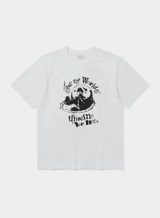 Футболка thisisneverthat Otter Tee White