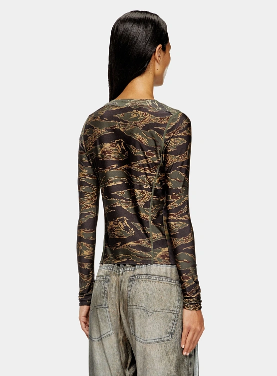 Женский кардиган Diesel S T-Afry Green