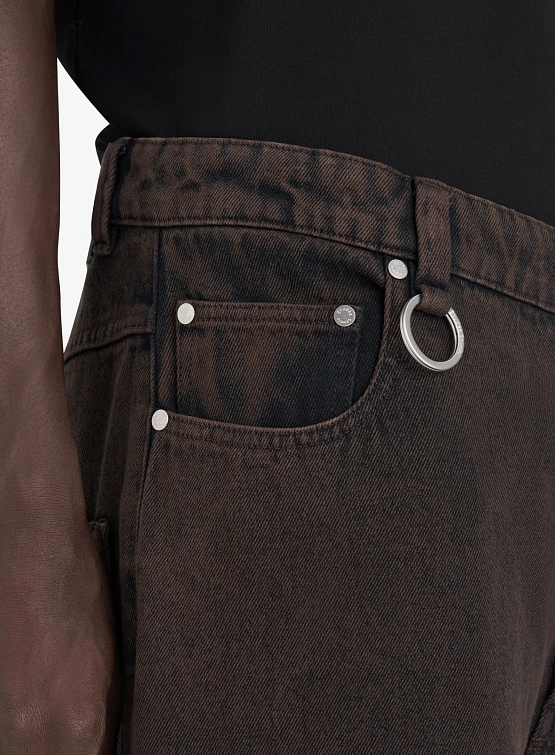 Джинсы Études Loose Jeans Dk Brown