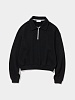 Женский халф-зип Uniform Bridge Half Zip Sweatshirts Black