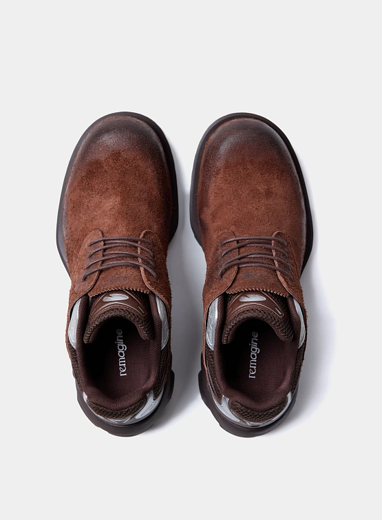 Туфли-дерби Remagine Hybrid Starting Bigger Brown