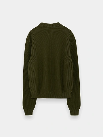 Свитер MAHARISHI 1462 Maharishi Knitted Crew Olive