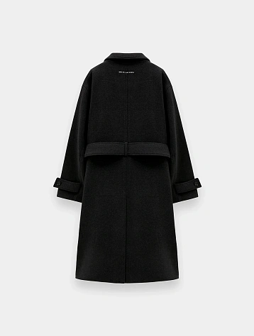 Пальто MKI MIYUKI ZOKU Wool Double Breasted Charcoal